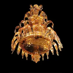 لوستر کریستال دی مایو نخل درخشنده کد H1043