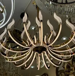 لوستر مدرن اونتوس وارداتی هوشمند 16+8 شاخه کد F1021