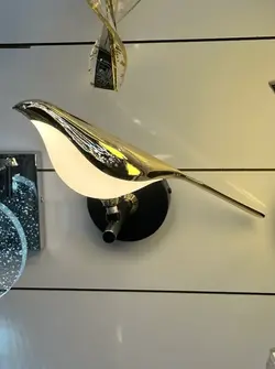 لوستر دیواری نئوکلاسیک وارداتی مرغ مینا کد W1028