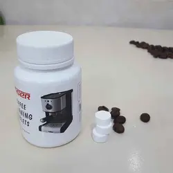 پودر، مایع و قرص شست و شوی دستگاه اسپرسو ساز