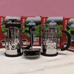 فرنچ پرس 350 سی سی استیل دسته مشکی