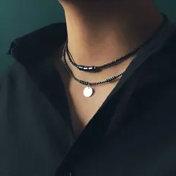 ست گردنبند منجوق با صدف