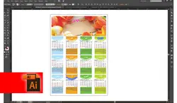 دانلود تقویم 98 لایه باز PSD و AI , PDF (کد 100)