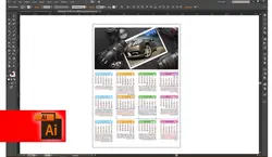 دانلود تقویم لایه باز نمایشگاه اتومبیل 99 PSD PDF AI (کد060) | 36.1MB | چیلیپ