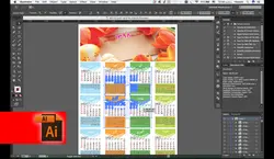دانلود تقویم 98 لایه باز PSD و AI , PDF (کد 100)