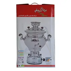 سماور گازی برادران سیفی مدل شکمی نمره 30 گازی ظرفیت 20 لیتر ترموکوپل