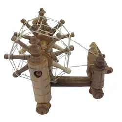 چرخ ریسندگی چوبی قدیمی مدل wdv01