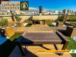 نیمکت چوب پلاست