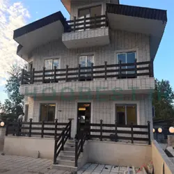 نرده چوب پلاست تراس مدل فارم (farm)