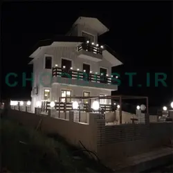نرده چوب پلاست تراس مدل فارم (farm)