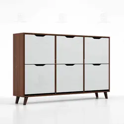 جاکفشی داشبوردی افقی- 24 جفت کفش (طول 148-ارتفاع 92)