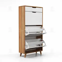 جاکفشی داشبوردی کشودار – 18 جفت کفش (طول 70-ارتفاع 145)