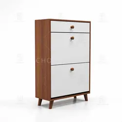 جاکفشی داشبوردی کشودار دستگیره چوبی (طول 70-ارتفاع 106)