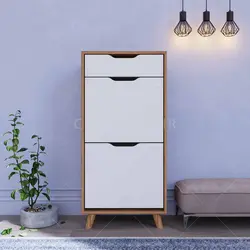 جاکفشی داشبوردی کشودار- 8 جفت کفش (طول 50-ارتفاع 106)