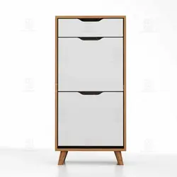 جاکفشی داشبوردی کشودار- 8 جفت کفش (طول 50-ارتفاع 106)