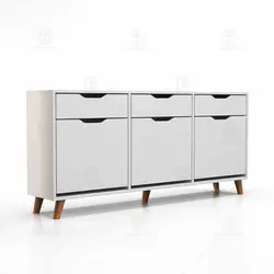 جاکفشی داشبوردی افقی- 12 جفت کفش (طول 148-ارتفاع 65)