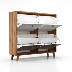 جاکفشی داشبوردی دستگیره چوبی (طول 98-ارتفاع 92)