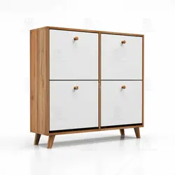 جاکفشی داشبوردی دستگیره چوبی (طول 98-ارتفاع 92)