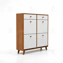 جاکفشی داشبوردی کشودار دستگیره چوبی (طول 98-ارتفاع 106)