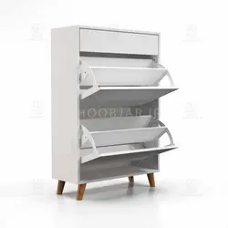 جاکفشی داشبوردی کشودار طرح ایکیا (طول 70-ارتفاع 106)