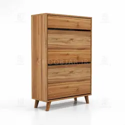 جاکفشی داشبوردی کشودار طرح ایکیا (طول 70-ارتفاع 106)