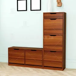 جاکفشی داشبوردی نشیمن دار- 20 جفت کفش (طول 150-ارتفاع 145)