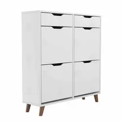 جاکفشی داشبوردی کشودار- 16جفت کفش (طول 98-ارتفاع 106)