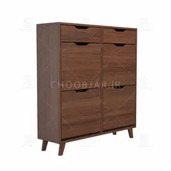 جاکفشی داشبوردی کشودار- 16جفت کفش (طول 98-ارتفاع 106)