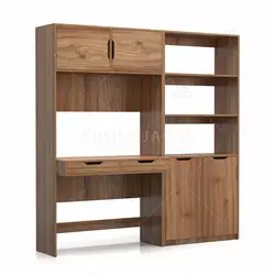 میز تحریر و کتابخانه مودنا (طول 180) – کد KT02