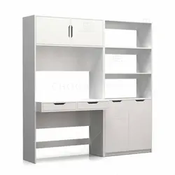 میز تحریر و کتابخانه مودنا (طول 180) – کد KT02