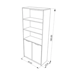 کتابخانه مودنا بزرگ – (طول 80)