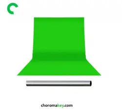 پرده سبز کروماکی 1.5 در 2.5 مدل economical