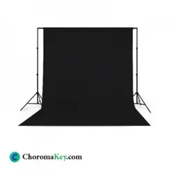 فون مخمل مشکی 2X3 عکاسی (پرده فون عکاسی)