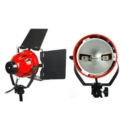 کیت نور پروژکتور کاسه ای 800 با لامپ و دیمر (سه شاخه)