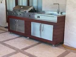 شومینه باربیکیو استیل