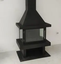 شومینه معلق هیزمی