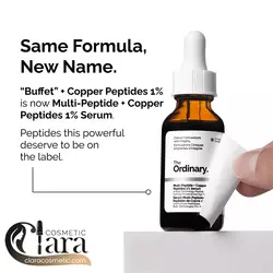 سرم جوانساز مولتی پپتید و پپتید مس ۱% اوردینری Multi-Peptide+Copper Peptides 1%