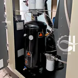 کمپرسور اسکرو 55 کیلو وات (75 اسب بخار)-9 و 8 مترمکعب – (9000 و 8000 لیتری) روتورکمپ المان-A75
