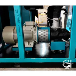 کمپرسور اسکرو 90 کیلو وات-125 اسب – 1600لیتری و 13500 لیتری (16 و 13/5مترمکعب)روتورکمپ آلمان A125