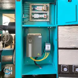 کمپرسور اسکرو 90 کیلو وات-125 اسب – 1600لیتری و 13500 لیتری (16 و 13/5مترمکعب)روتورکمپ آلمان A125