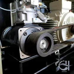 کمپرسور اسکرو 75 کیلو وات -100 اسب بخار – 12.5 و 10 مترمکعب – (12500 و 10000 لیتری) روتورکمپ المان- A100