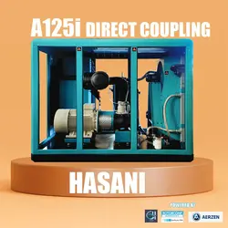 کمپرسور اسکرو 90 کیلو وات-125 اسب – 1600لیتری و 13500 لیتری (16 و 13/5مترمکعب)روتورکمپ آلمان A125
