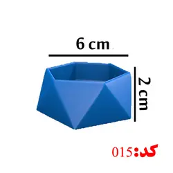 قالب سیلیکون جای شمع وارمر کد 015