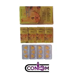قرص تاخیری و نعوظ و حجم دهنده قوی گلدن ولف GOLDEN WOLF اورجینال