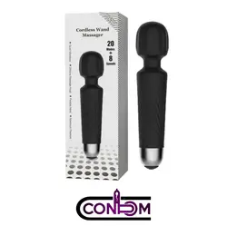 ماساژور 20 حالته با قابلیت تنظیم قدرت ویبره مدل کرلسوند cordless wand