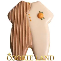 سرهمی نوزاد با تم پرتقال مدل 2