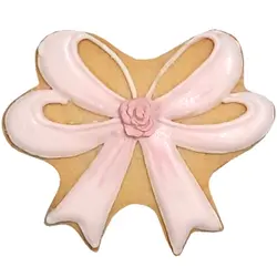 کوکی پاپیون گل دار