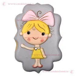 کوکی دختر پاپیون به سر