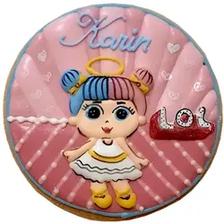 کوکی لول دالز روی دایره