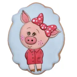 کوکی خوک پاپیون به سر